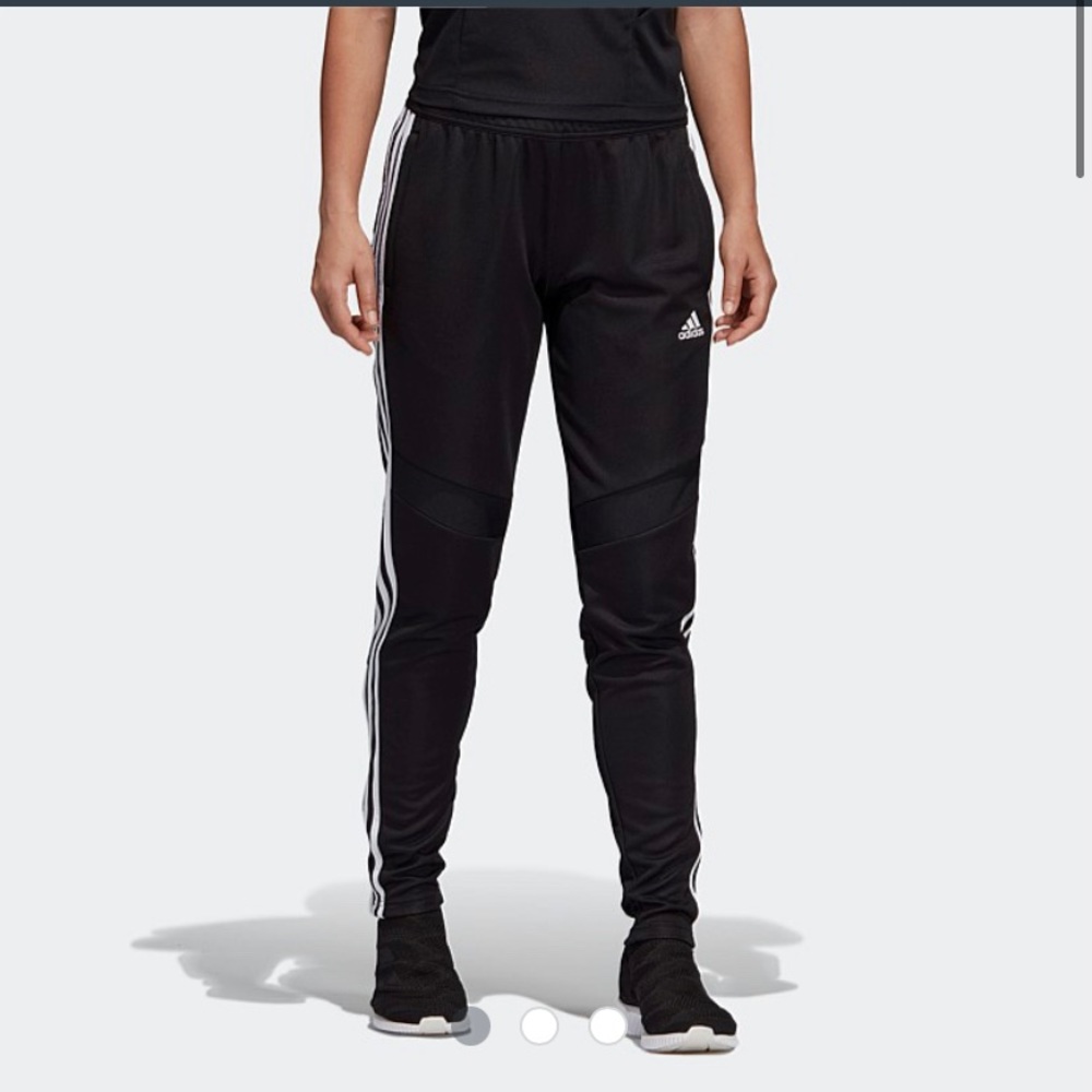 Adidas black track pants in medium.